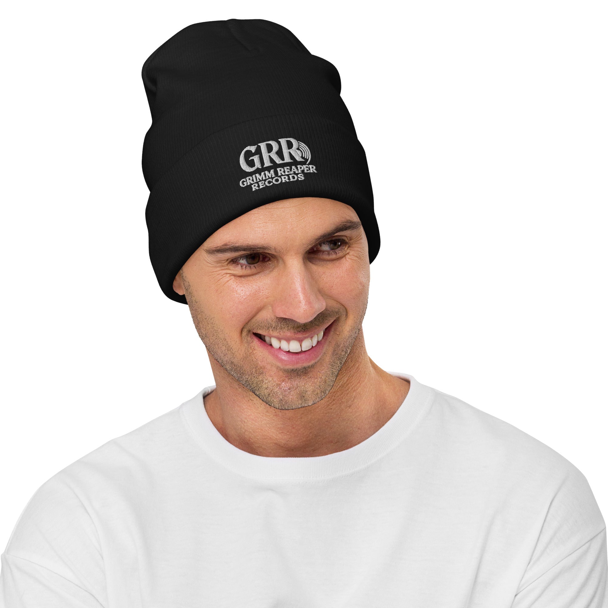 Embroidered Beanie - GrimmReaper24