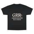 Grimm Reaper Records Champion T-Shirt – GRR Logo Music Tee - GrimmReaper24