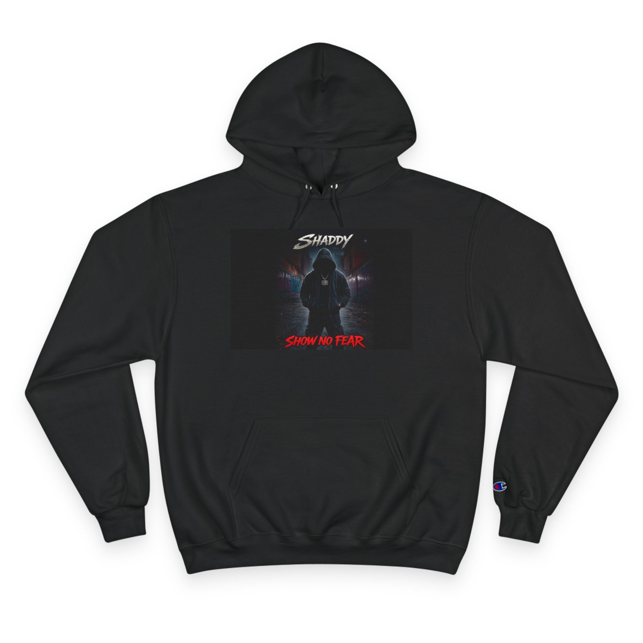 Hoodie - Show no fear - GrimmReaper24