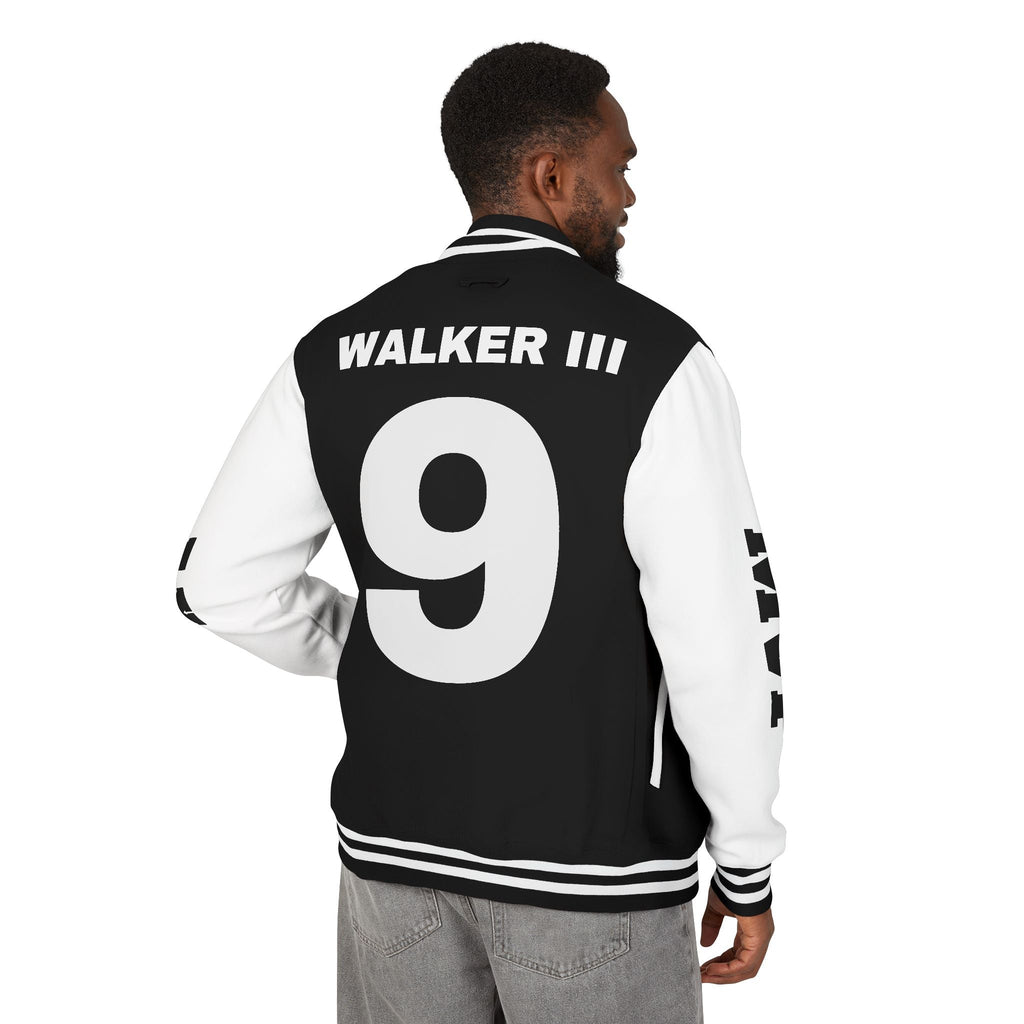 Letterman Jacket — 'Walker III 9' Varsity Football Style - GrimmReaper24