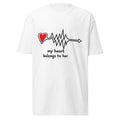 Men’s premium heavyweight tee - GrimmReaper24