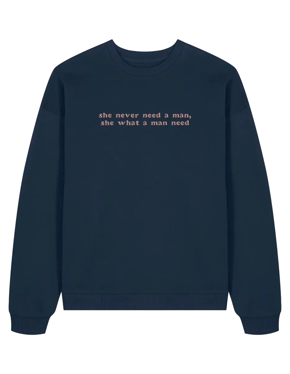 A man need sweatshirt The Weeknd
