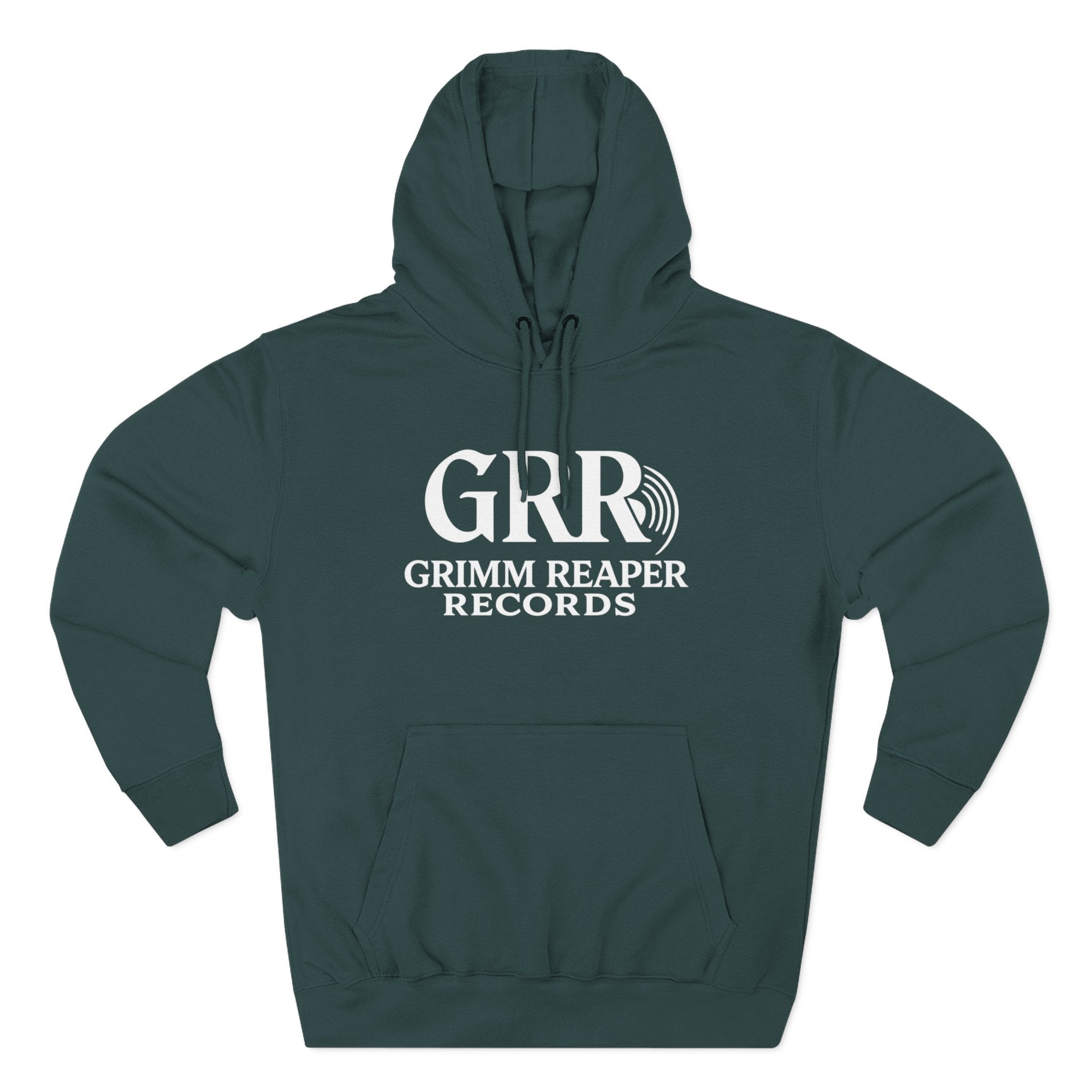 Shaddy Logo Hoodie — Retro Box - Logo Fleece Sweatshirt - GrimmReaper24