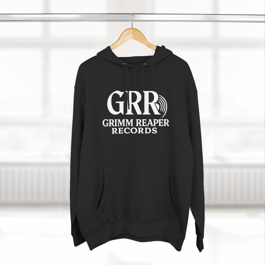 Shaddy Logo Hoodie — Retro Box - Logo Fleece Sweatshirt - GrimmReaper24