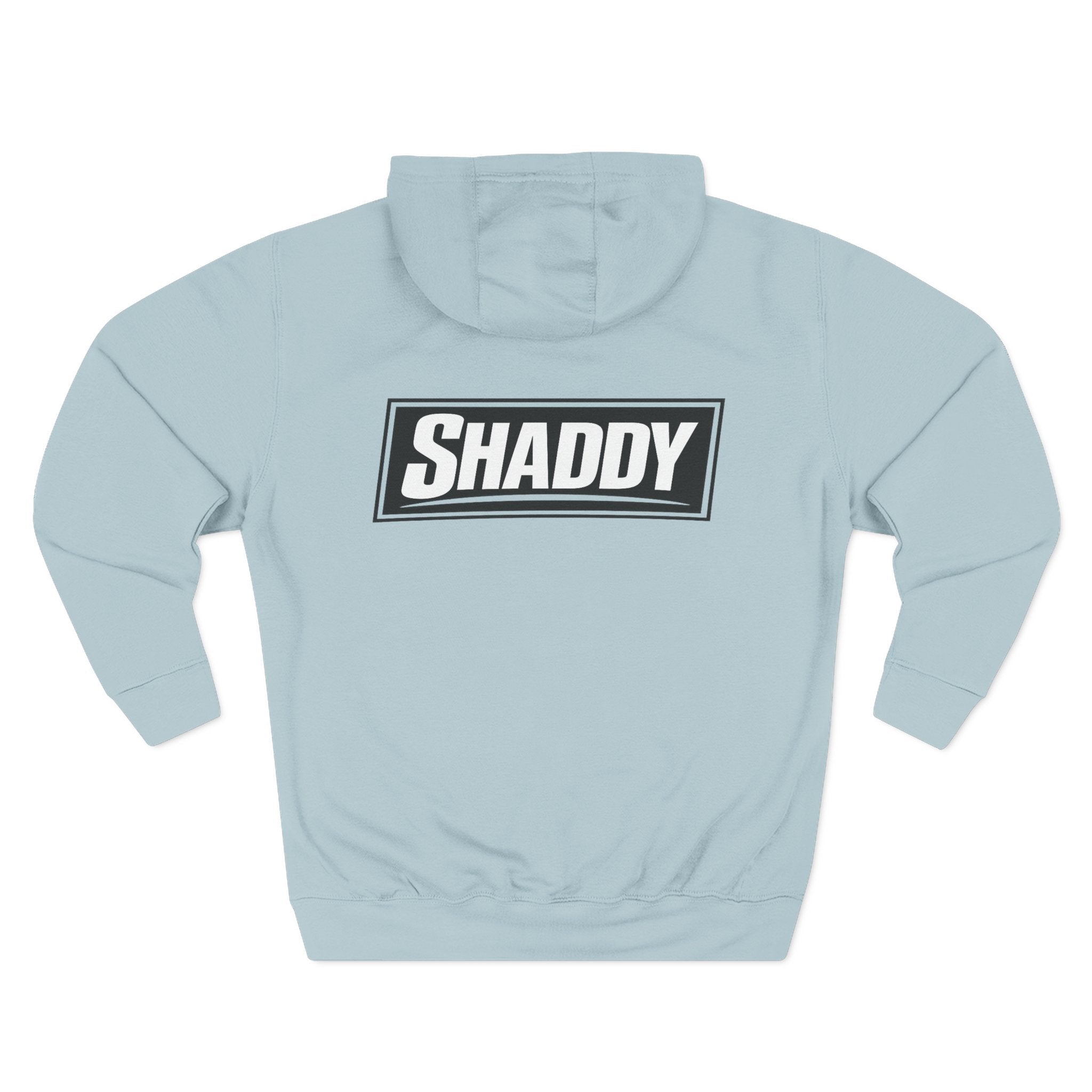 Shaddy Logo Hoodie — Retro Box - Logo Fleece Sweatshirt - GrimmReaper24
