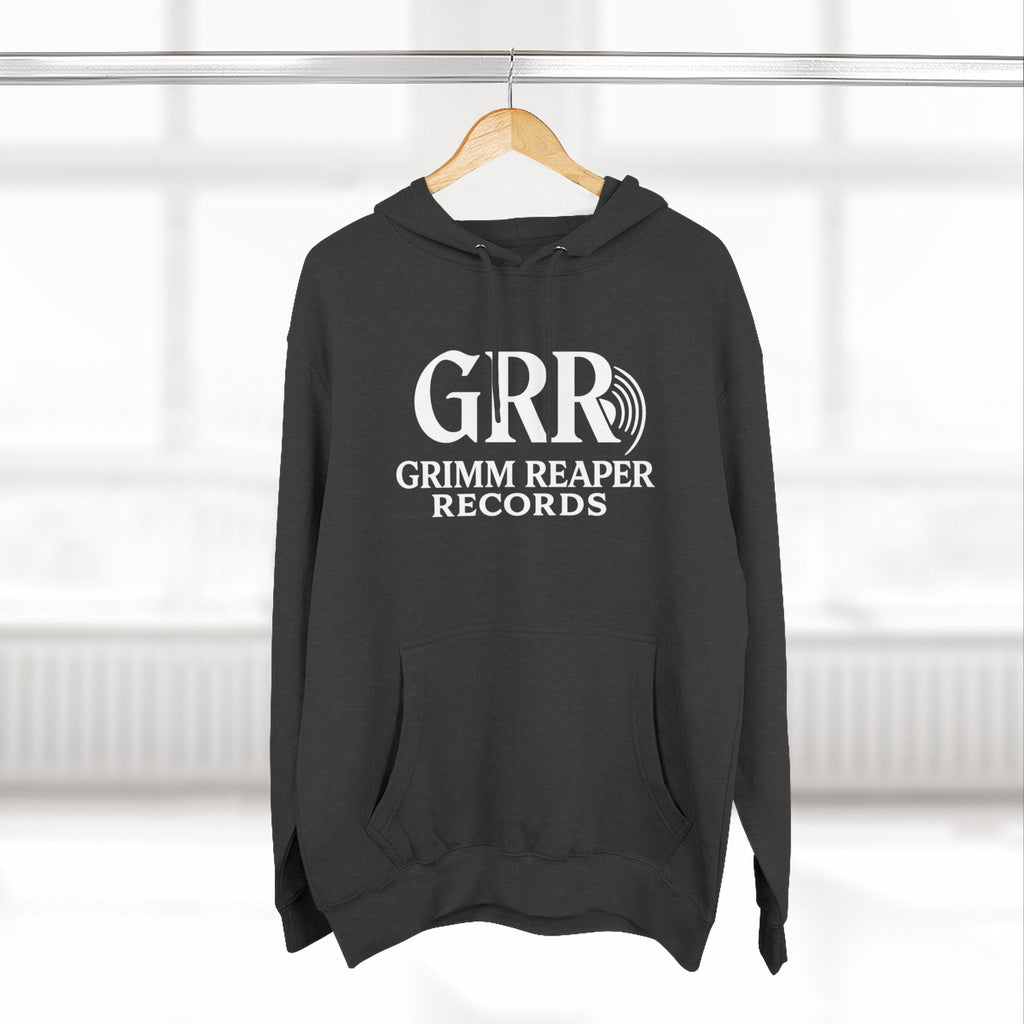Shaddy Logo Hoodie — Retro Box - Logo Fleece Sweatshirt - GrimmReaper24