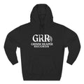 Shaddy Logo Hoodie — Retro Box - Logo Fleece Sweatshirt - GrimmReaper24