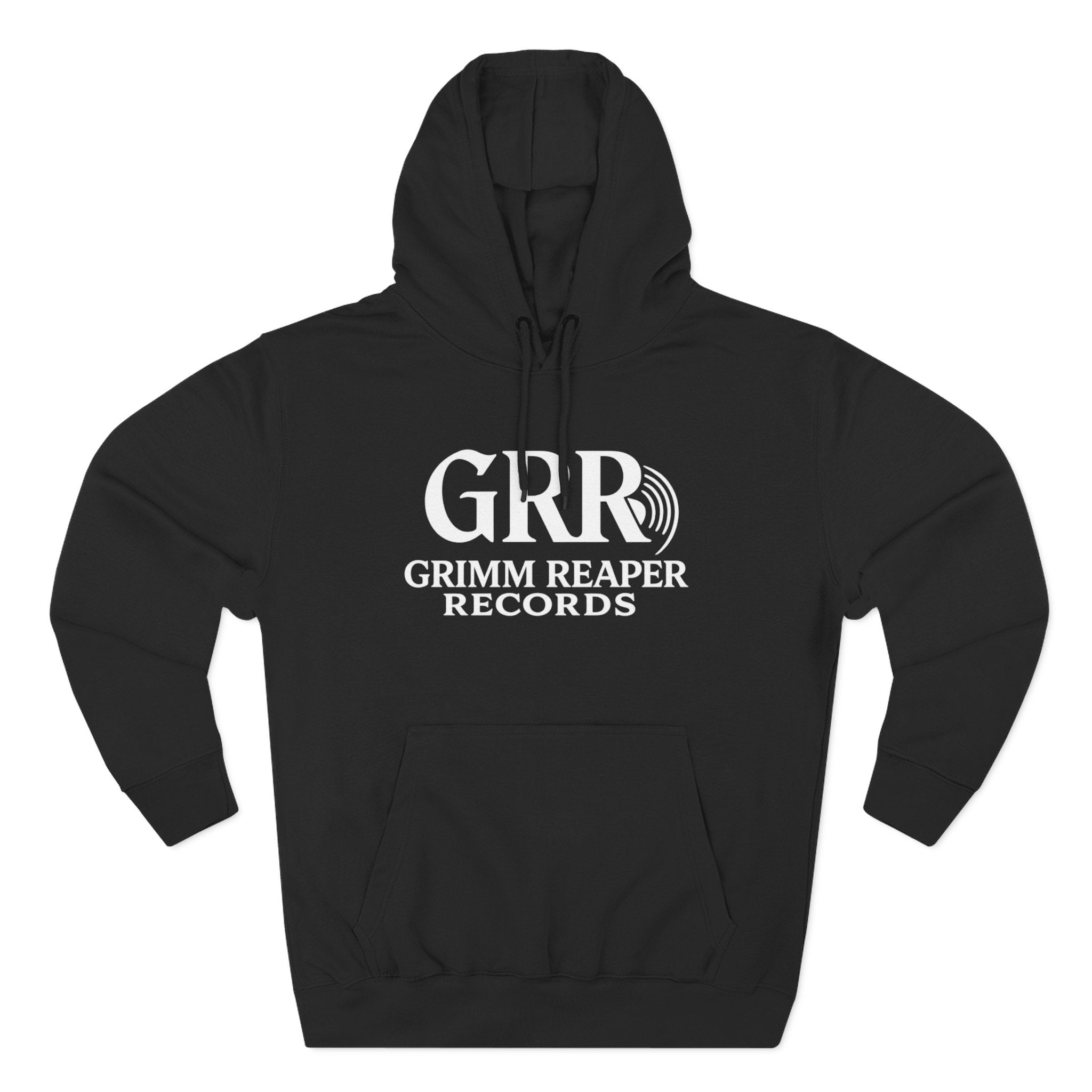 Shaddy Logo Hoodie — Retro Box - Logo Fleece Sweatshirt - GrimmReaper24