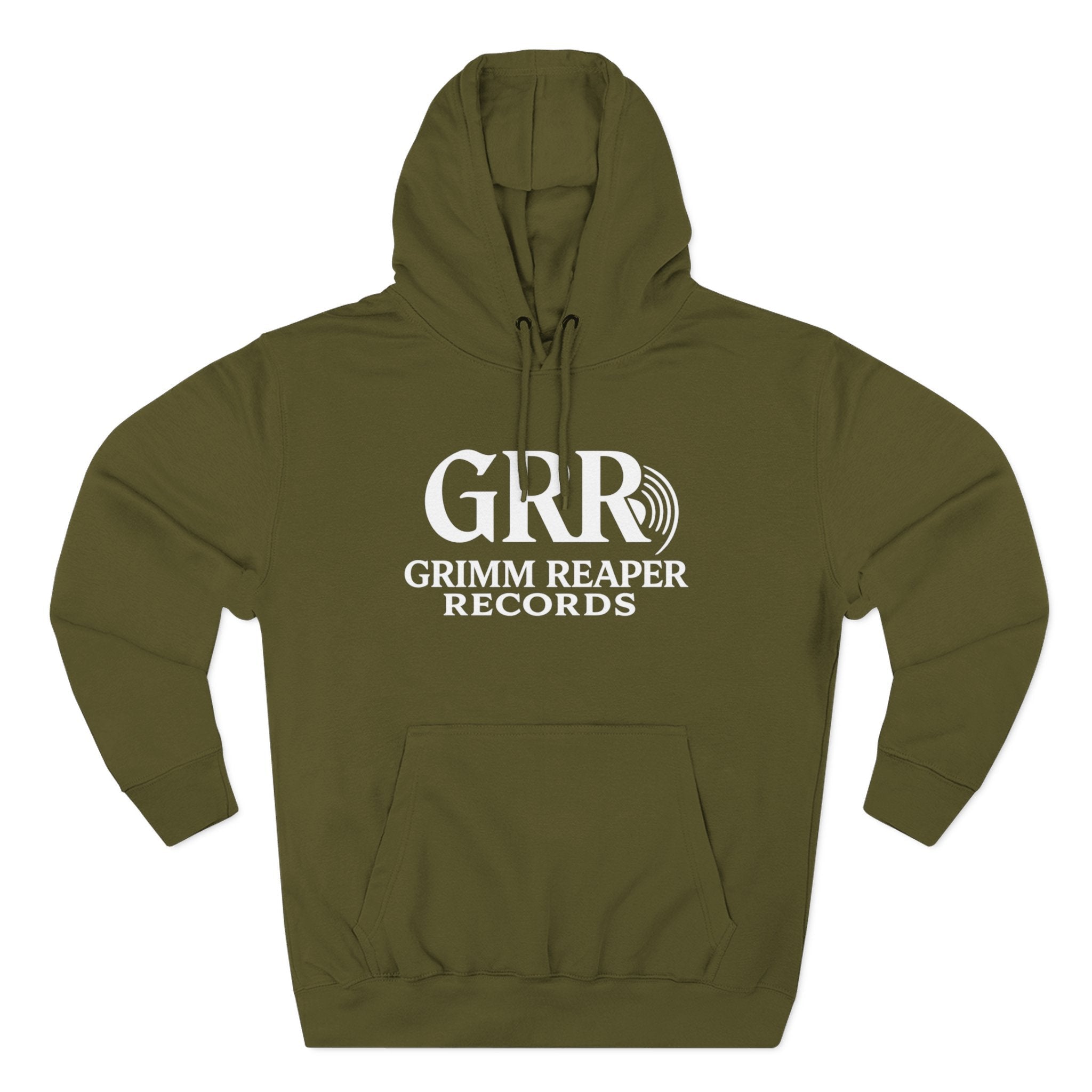 Shaddy Logo Hoodie — Retro Box - Logo Fleece Sweatshirt - GrimmReaper24